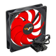 Вентилятор FRIME FRF120 Black/ Red 3-pin (FRF120HB3) - изображение 1