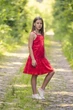 Платье для девочки To be too TF18220 134 см Красный - изображение 2