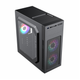 Корпус для комп'ютера Midіtower GameMax MT525-2U3TYC-3FAN без БЖ Чорний / Корпус для ПК - зображення 1