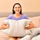 Подушка NORDIC COMFORT+ IDEIA 50х70 см с молнией, антиаллергенная серая - изображение 12