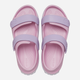 Дитячі сандалії для дівчинки Crocs Crocband Cruiser Sandal T Kids 209424-84I 23-24 (C7) Рожеві (0196265604746) - зображення 5