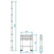 Лестница телескопическая Intertool 1.98 м алюминиевая 6 нескользящих ступеней 5.2 кг (000017534) - изображение 3
