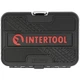 Набор бит HEX Intertool H20-H60 9 штук удлиненные квадрат 1/2" длина 100 мм сталь S2 в кейсе (000072747) - изображение 7
