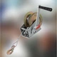 Лебідка барабанна ручна Intertool 450 кг трос 4.2 мм довжина 10 м гаражна автолебідка для авто квадроцикла (000006509) - зображення 7
