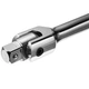 Вороток з карданом Intertool 480 мм 3/4" шарнірний квадрат Cr-V сталь (000006221) - зображення 3