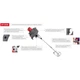 Миксер строительный Intertool 1200 Вт электромиксер 2 скорости регулировка оборотов 40 Нм миксер-мешалка (000059508) - изображение 11