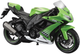 Model motocykla metalowy Maisto Kawasaki Ninja ZX-10R z podstawką 1:18 (5907543772492) - obraz 1