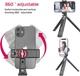 Держатель для телефона Ulanzi ST-27 Metal Phone Tripod Mount Clip Black - изображение 4