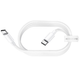 Переходник Borofone BX44 Type-C to Type-C 5A 100W 1m ABS ABS connectors White - изображение 2