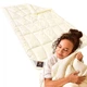 Одеяло Wool Classic шерстяное IDEIA зимнее 200х220 см, шерсть, теплое одеяло, натуральное, овечья шерсть - изображение 3