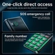 Мобільний телефон HOCO 1385 Dual SIM easy Mobile Phone with Camera and Assistance Button |18h call, 566h standby| чорний - зображення 9
