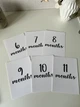Подарок для новорожденных Карточки по месяцам - изображение 4