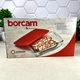 Прямокутна скляна форма для духовки з червоною кришкою 1.32 л Borcam - зображення 4