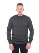 Свитер мужской серый тонкий однотонный 100-4-2 XL - изображение 4