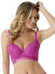 Бюстгальтер Gossard Suspence 19901 з подовженою спинкою зі стрейч-мережива на кісточках 80C Fuchsia (5053014923013) - изображение 1