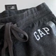 Штани Gap Logo Fleece Pants Charcoal Gray 221236011 XXL - зображення 6