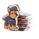 Пряник медово-имбирный с пищевой печатью "Крафт пряник" "Paw Patrol Chase - Гончик" 45 г - изображение 3