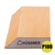 Шлифовальный брусок трапеция губка Kussner Soft P100 эластичный 125x90x25 - изображение 1
