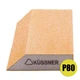 Шлифовальный брусок трапеция губка Kussner Soft P80 эластичный 125x90x25 - изображение 1