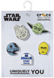 Джибітси Crocs Star Wars 10012077 5 шт Різнокольорові (0196265373406) - зображення 4