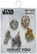 Przypinki jibbitz Crocs Star Wars 10013200 5 szt Wielokolorowe (0196265690374) - obraz 3