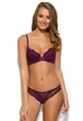 Бюстгальтер Gossard Superboost Lace 7711 мереживний зі знімним пуш ап на кісточках 70C Purple (ZIK0000026213) - изображение 3