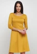 Жіноче плаття Подіум Fenberries 13746-MUSTARD M Гірчичний - зображення 1