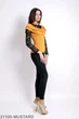 Женская кофта Подіум Monaris 21100-MUSTARD S Горчичный - изображение 2
