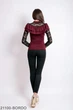 Женская кофта Подіум Monaris 21100-BORDO S Бордовый - изображение 5