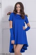 Женское платье с митенками Подіум Vivien 17995-BLUE S Синий - изображение 5