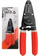 Стриппер YATO 165мм Клещи Для Снятия Изоляции с Провода 0.6-2.6 мм² - изображение 1