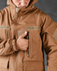 Тактичний демісезонний костюм SoftShell 3XL койот (51853) - зображення 6