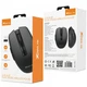Миша комп'ютерна XTRIKE ME GW-224BK 1600dpi бездротова Bluetooth Чорний - зображення 6