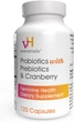 Пробиотики с пребиотиками для женского здоровья vH essentials Probiotics with Prebiotics and Cranberry Feminine Health 120 капсул - изображение 1