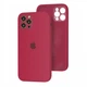 Чехол Fiji Silicone Case Full Camera для Apple iPhone 12 Pro бампер накладка с защитой камеры Rose Red - изображение 1