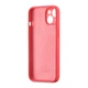 Чохол Fiji Silicone Case Full Camera для Apple iPhone 15 бампер накладка із захистом камери Coral Pink - зображення 2