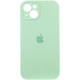Чехол Fiji Silicone Case Full Camera для Apple iPhone 15 бампер накладка с защитой камеры Pale Green - изображение 1