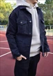 Чорна куртка джинсова Jeans I8 Denim Black М Чорний - зображення 1