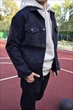 Чорна куртка джинсова Jeans I8 Denim Black М Чорний - зображення 3