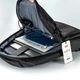 Рюкзак XO с USB для ноутбука 15,6" с USB удлинителем CB02 Black (CB02_15) - изображение 3