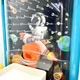 Детский игровой автотренажер с рулем Космос музыка и свет подвижные детали на батарейках (ZZ1439B) - изображение 3