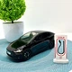 Машина Автосвіт Tesla Model X інерційна відчиняються двері капот багажник 17см Чорний (AP-2004) - зображення 1