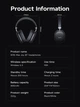 Стерео Bluetooth Гарнітура Hoco W35 Max Silver (37764) - зображення 7