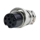 Разъем авиационный соединительный GX16-16M-9A, 9 pin, розетка - изображение 2
