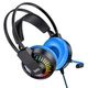 Наушники с микрофоном Hoco W105 Joyful gaming headphones Blue - изображение 1