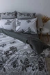 Комплект постельного белья SOFT DREAMS Черная бабочка двуспальная - изображение 2