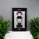 Арт Держатель Рамка на Стену 80x50 см. для Фирменного Конструктора Technic (42096) Porsche 911 RSR / Порше / Type-B - изображение 4
