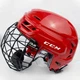 Шолом CCM TACKS 210 з решіткою RED Розмір S T210C-R-S - зображення 1