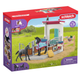 Ігровий набір Schleich Horse Club Stable with Mare and Foal (4059433654034) (955555905929798) - Уцінка - зображення 1