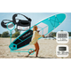 Надувна дошка SUP THUNDER Coast 320 см з веслом Mint - зображення 8